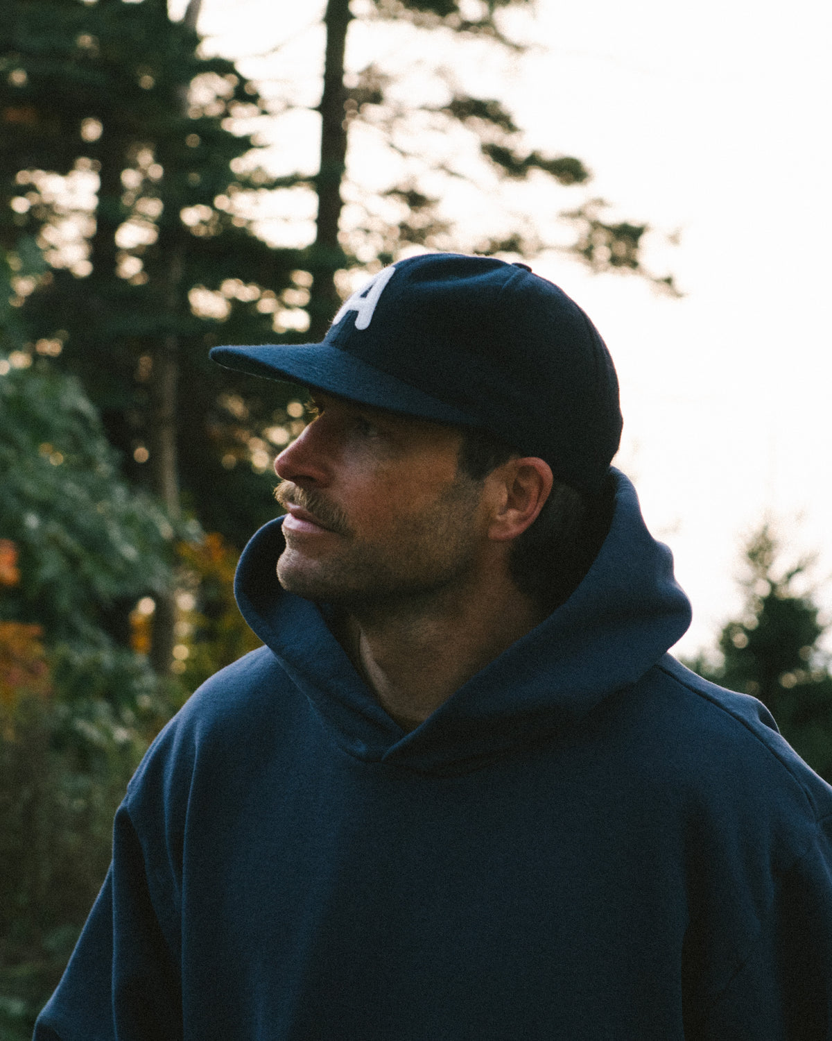 Classic Hoodie - Washed Navy