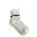 Arvin Goods Blue Stripe Ankle Sock Recycled Cotton