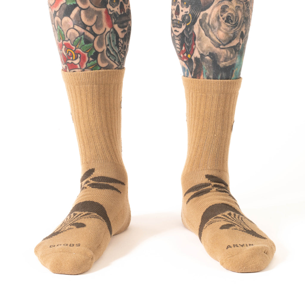 Crew Sock - Shroom