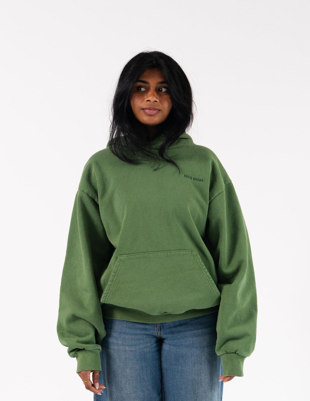 Arvin Goods Classic Hoodie Forest Green | Made in USA