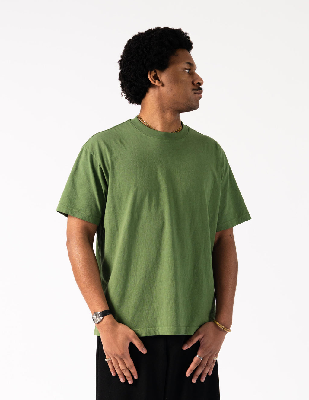 Arvin Goods Classic T-Shirt Forest Green | Made in USA