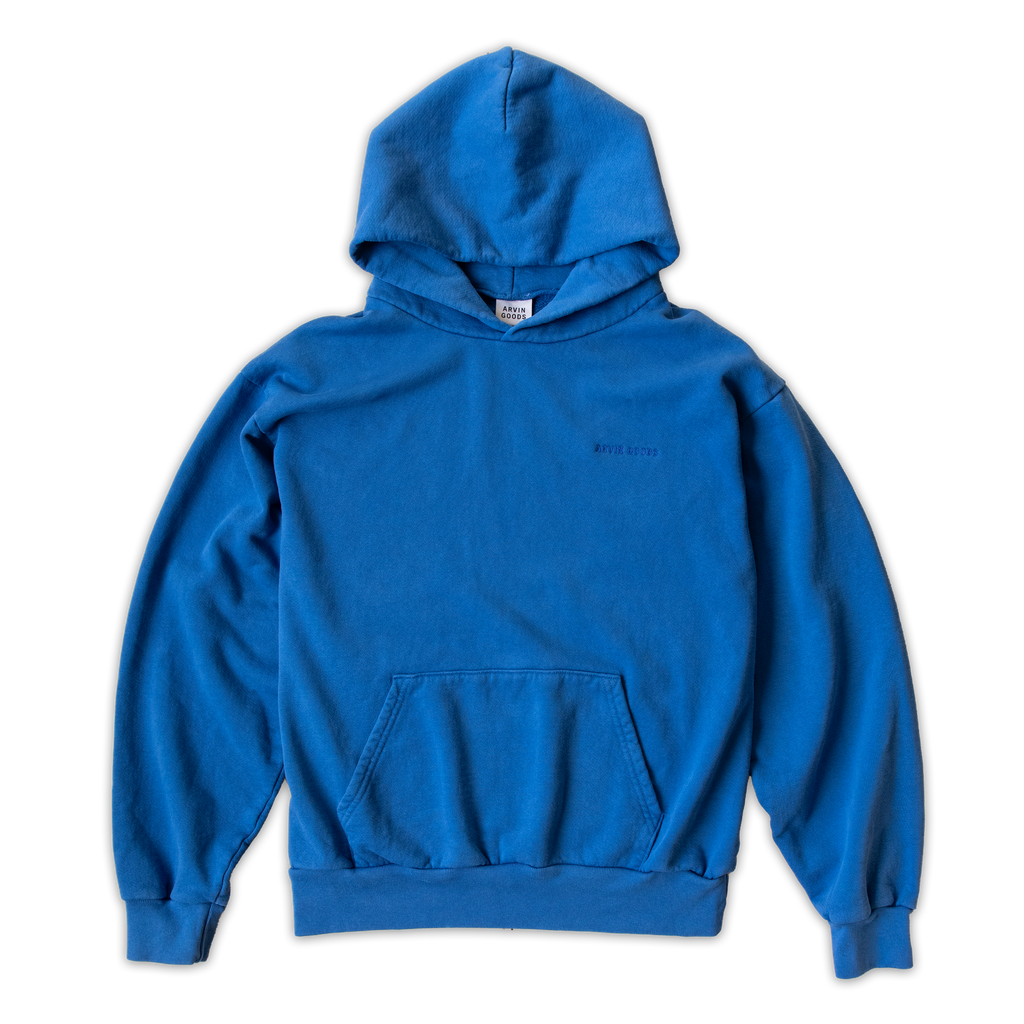 Arvin Goods Classic Hoodie Royal Blue | Made in USA