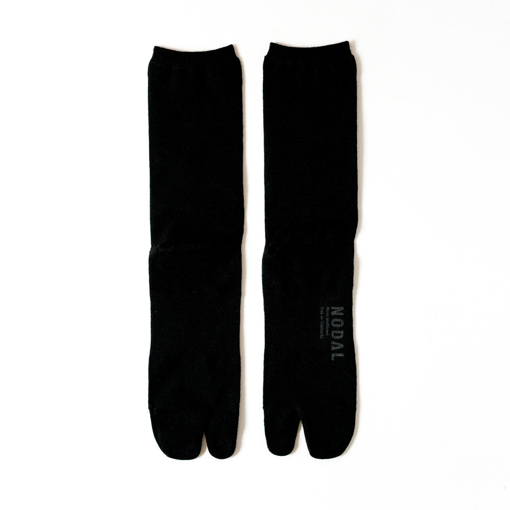 NODAL Australian Merino Wool Tabi Sock Black
