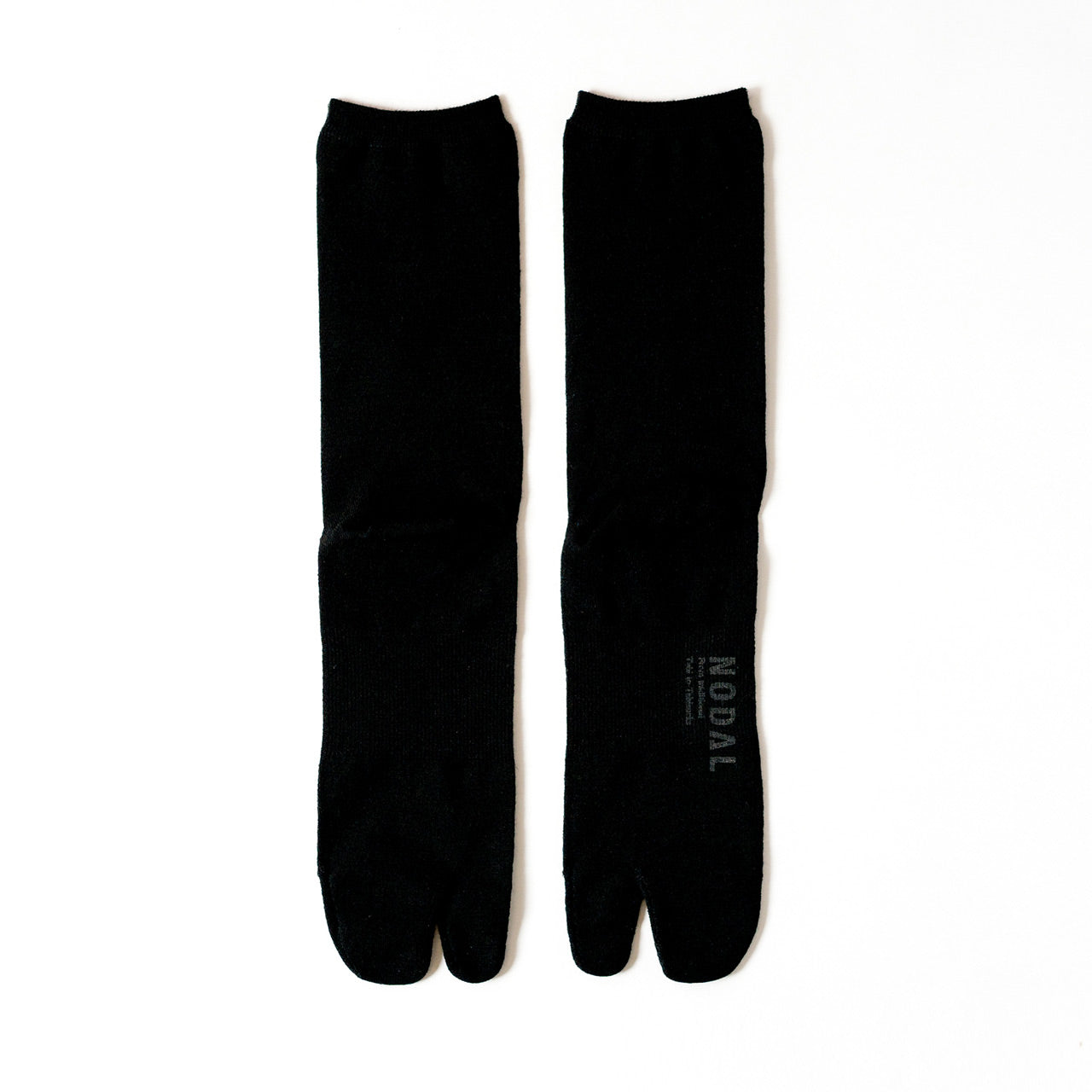 NODAL Australian Merino Wool Tabi Sock Black
