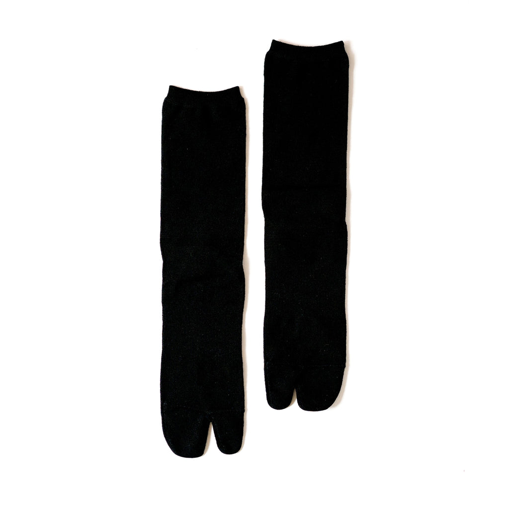 NODAL Australian Merino Wool Tabi Sock Black
