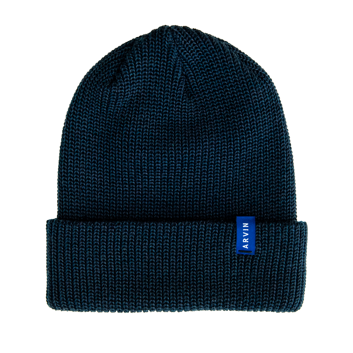 Classic Rib Beanie - Navy Blue