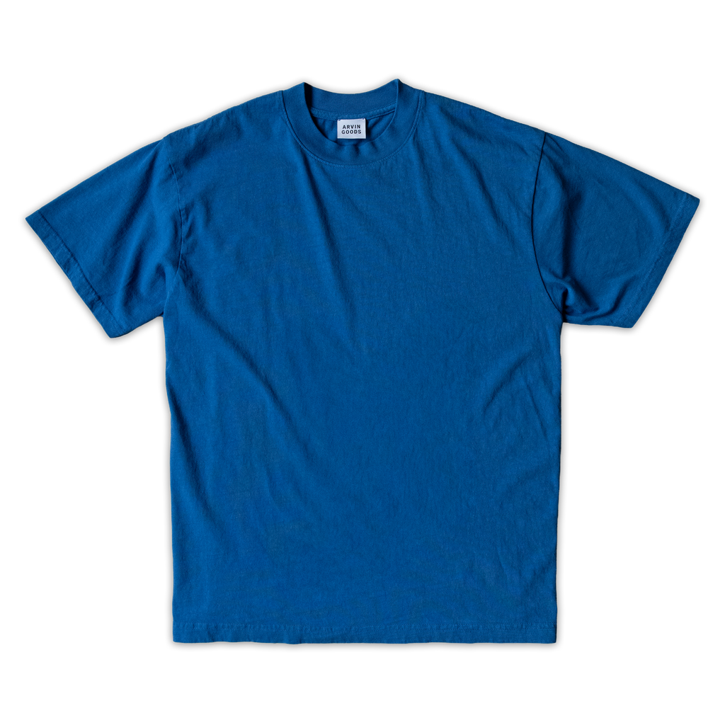 Arvin Goods Classic T-Shirt Royal Blue | Made in USA