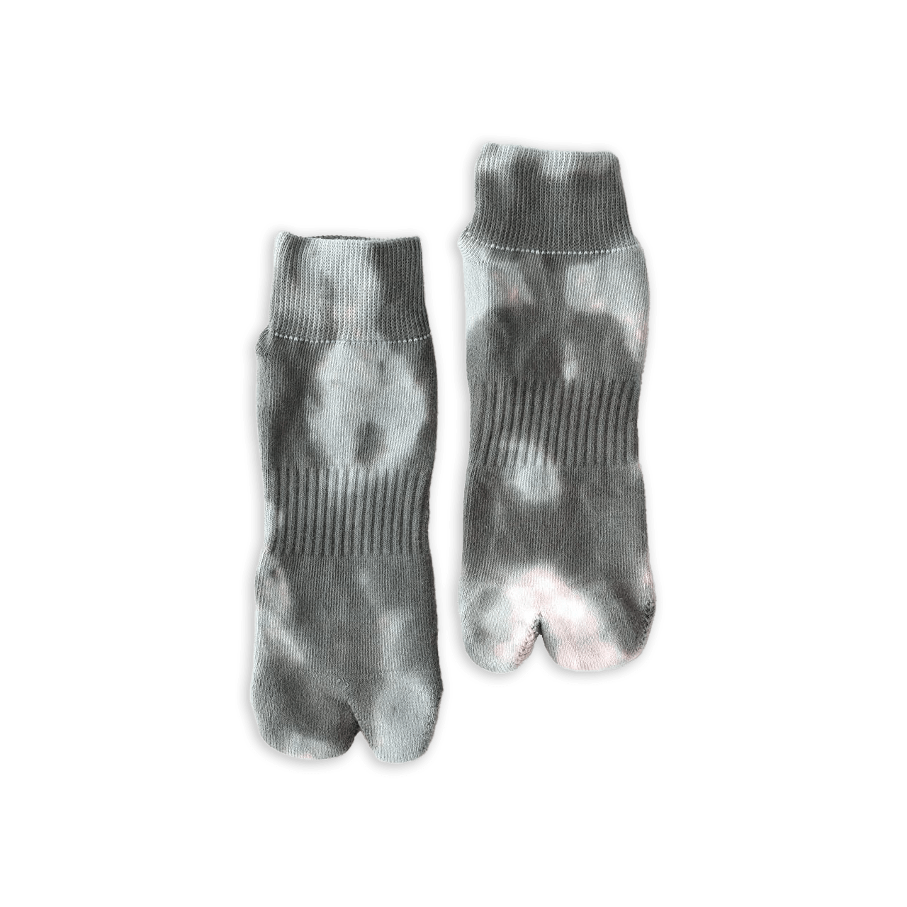 NODAL Tabi Socks – Tie-Dye Gray