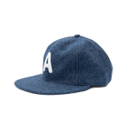 Unstructured 6-Panel Cap | Made in USA - Cadet Blue